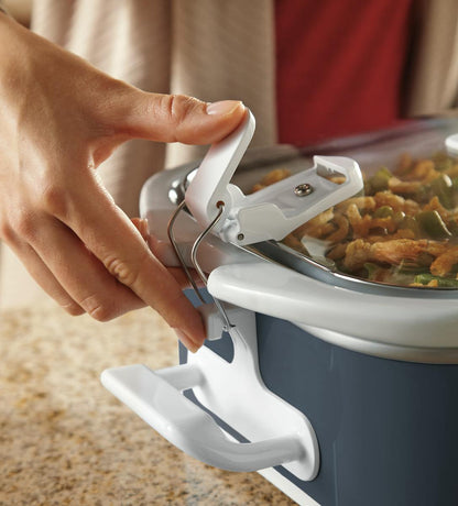 Crock-Pot® Manual 3.5-Quart Casserole Crock® Slow Cooker, Charcoal