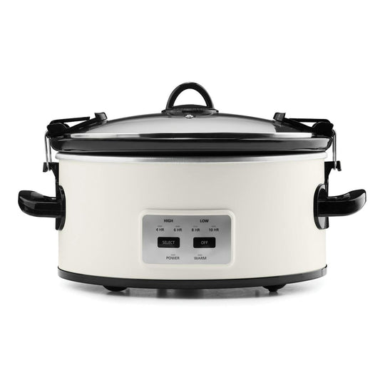Crock-Pot® Manual 6-Quart Cook & Carry® Slow Cooker, Silver